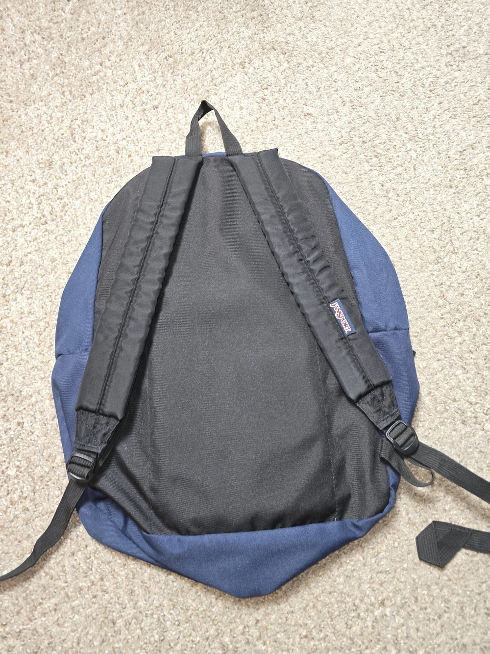 JanSport Classic Navy Blue Backpack